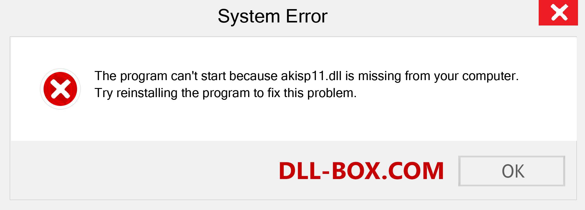  akisp11.dll file is missing?. Download for Windows 7, 8, 10 - Fix  akisp11 dll Missing Error on Windows, photos, images